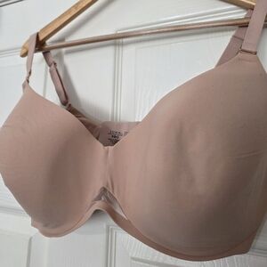 Soma Bodify Perfect Coverage Bra 38G Tan Underwire Adjustable Padded Cups